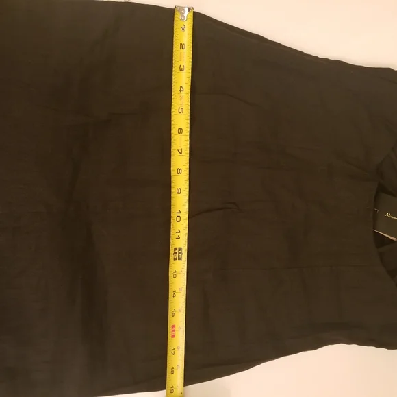 New Massimo Dutti Linen Blend Midi Dress - Picture 11 of 16